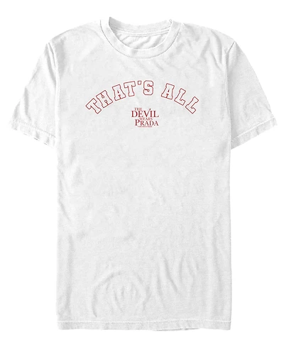 Fifth Sun Men's The Devil Wears Prada Thats Collegiate Graphic Cotton T-Shirt