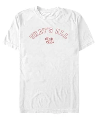 Fifth Sun Men's The Devil Wears Prada Thats Collegiate Graphic Cotton T-Shirt