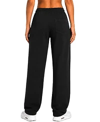 Blu Rock Women's Loose Fit Tech Fleece Performance Sweatpants with Open Bottom
