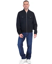 Calvin Klein Men's Wool Bomber Jacket