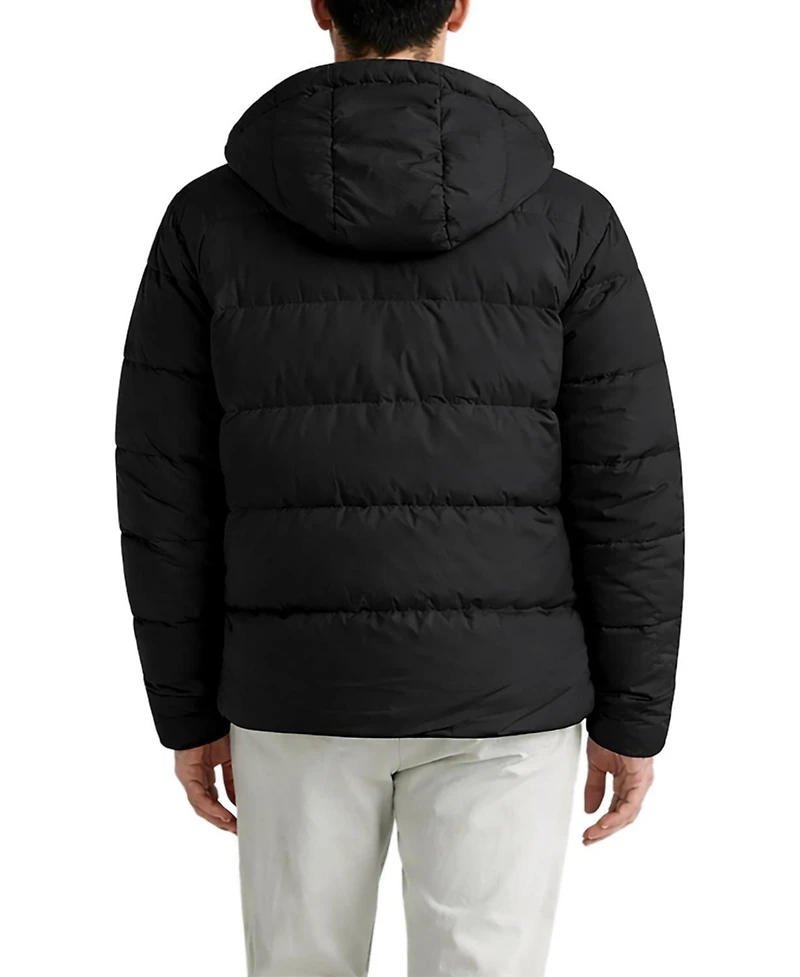 Level 7 Men's Office-Leisure Collection Lightweight Rain Pro Puff Parka