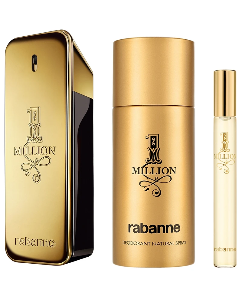 Rabanne 3-Piece 1 Million Eau de Toilette Gift Set