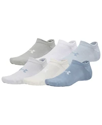 Under Armour Men's Essential 6-Pack No Show Socks