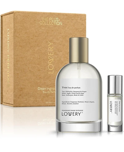 LoveryPlus Yvor Eau de Parfum 2pc Gift Set - 3.4fl oz Mens Perfume Gift Set with 10ml Travel Size Mini Perfume