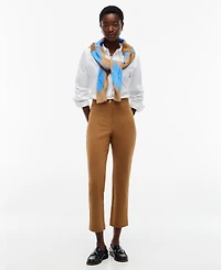 Tommy Hilfiger Women's Ponte Slim Cigarette Mid-Rise Pants