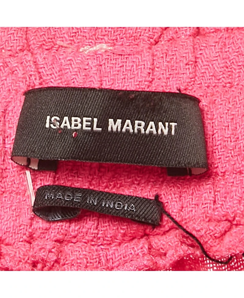 Pre-Owned Isabel Marant Women's Silk Gauze Frayed Talapiz Shorts