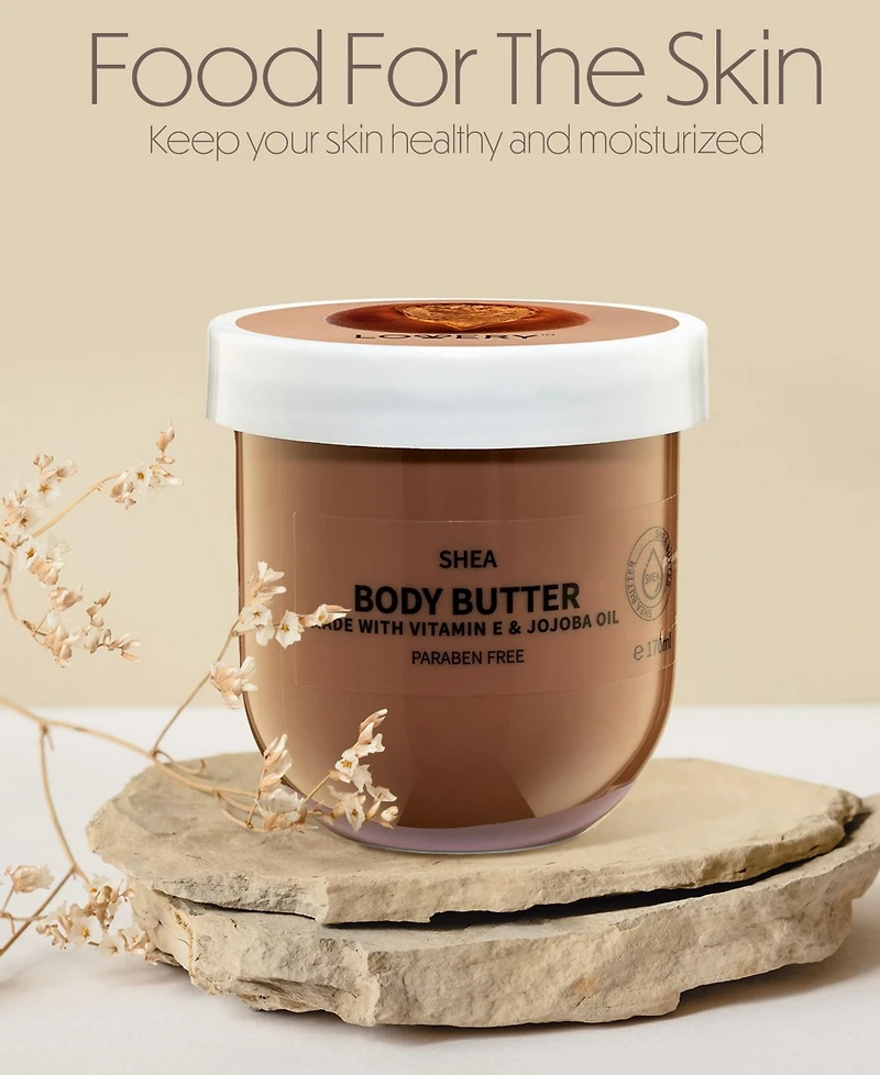 Lovery Shea Scented Whipped Body Butter, Bath and Body Care Cream