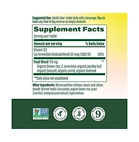 MegaFood Vitamin D3 Iu, Bone, Muscle and Immune Support, Vitamin D Tablets