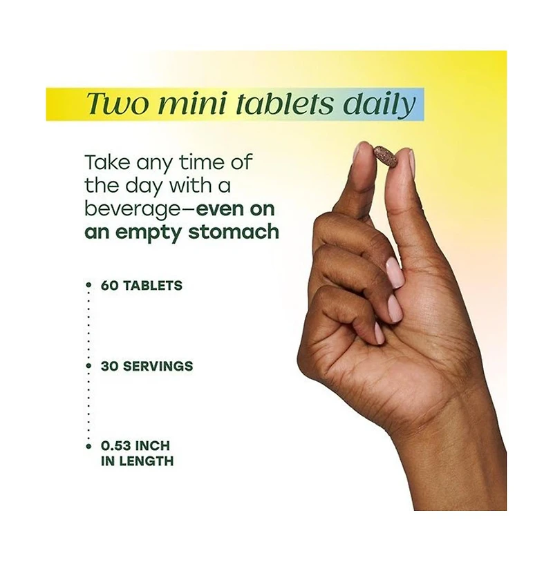 MegaFood Blood Builder Iron Minis ,60 Tablets