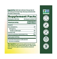 MegaFood Baby and Me 2 Morning Sickness Nausea Relief Soft Chews with Vitamin B6 and Ginger, Honey Lemon Ginger 30 Soft Chews
