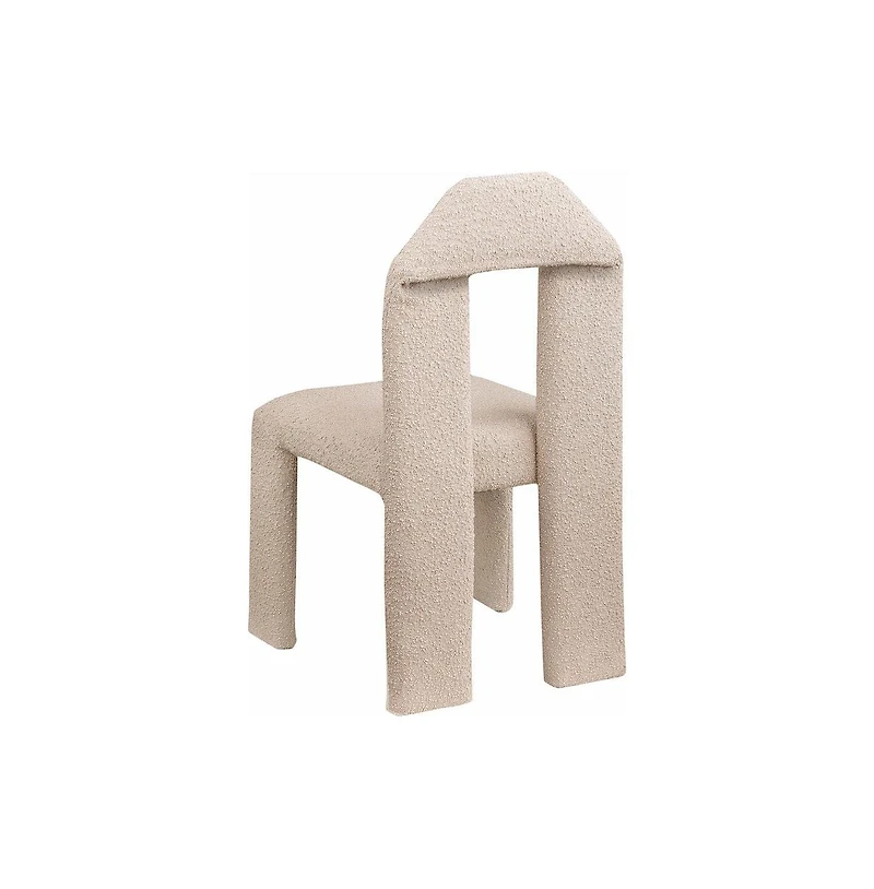 Meridian Furniture Bennett Boucle Fabric Dining Chair, Set of 2