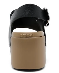 Crocs Women's Dylan Studded Platform Slide Sandals from Finish Line
