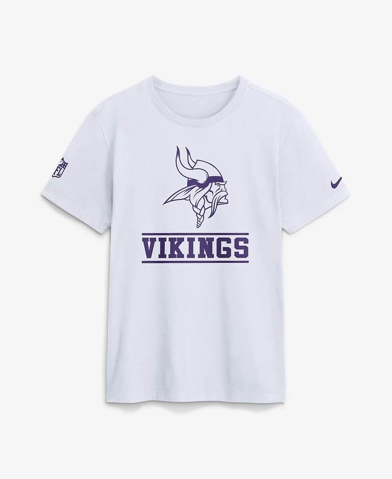 Nike Men's Minnesota Vikings Sideline Final Sprint Cotton-Blend T-Shirt