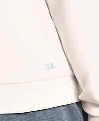 Msx by Michael Strahan Men's New England Patriots Competition Tri-Blend Full-Zip Hoodie