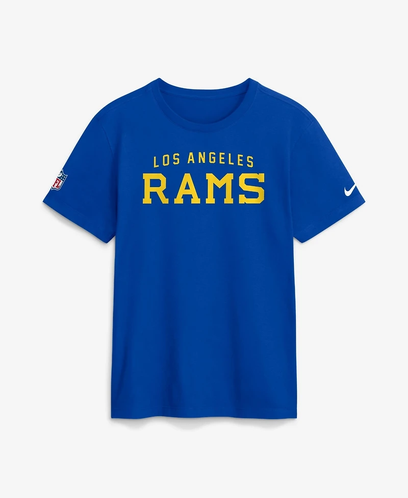 Nike Men's Los Angeles Rams Classic Sol Gridiron Grit Short-Sleeve Crewneck T-Shirt