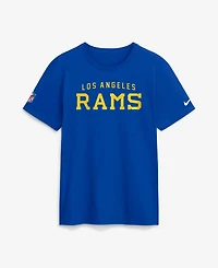 Nike Men's Los Angeles Rams Classic Sol Gridiron Grit Short-Sleeve Crewneck T-Shirt