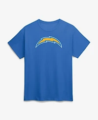 Logo Athletic Men's Los Angeles Chargers Crewneck Classic-Fit Cotton T-Shirt