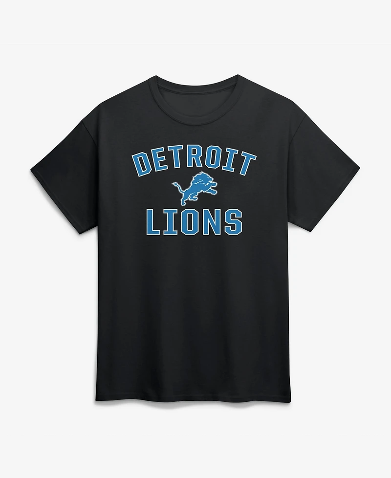 Logo Athletic Men's Detroit Lions Victory Arch Crewneck T-Shirt
