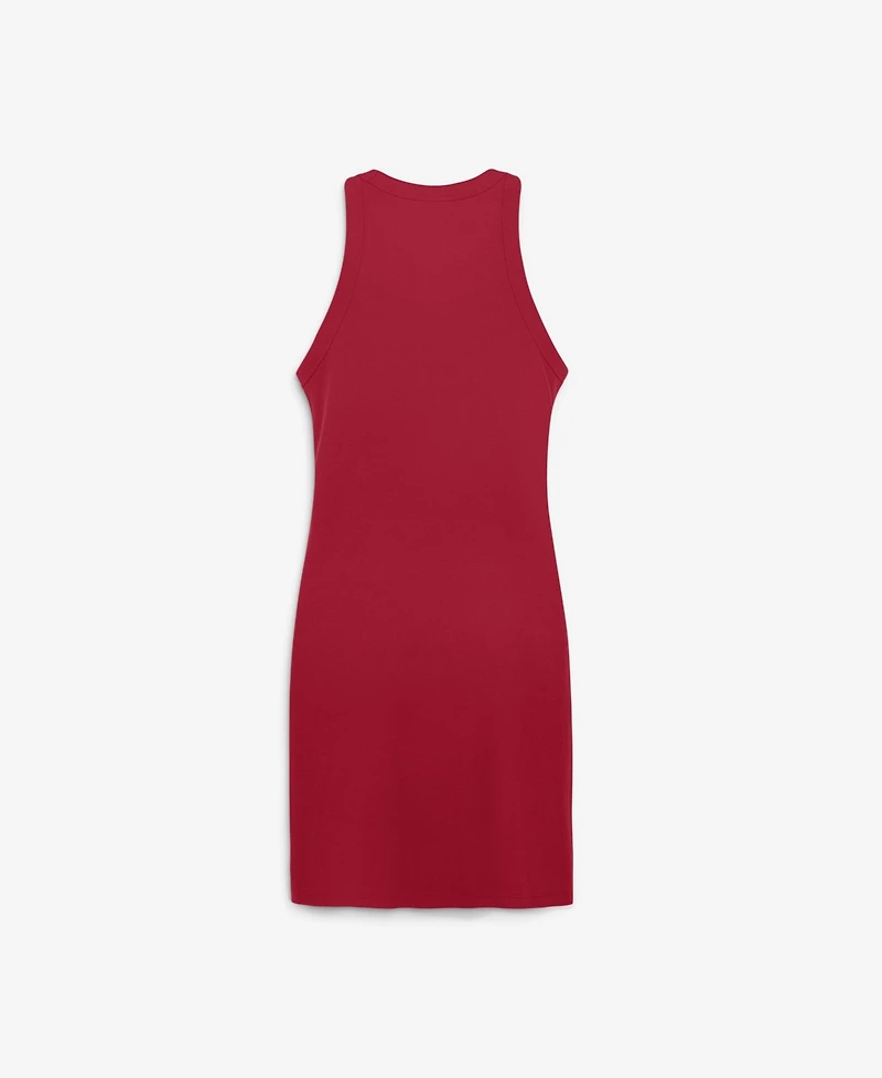 Fanatics Women's Push Beyond Tri-Blend Ribbed Slim-Fit Sleeveless Dress