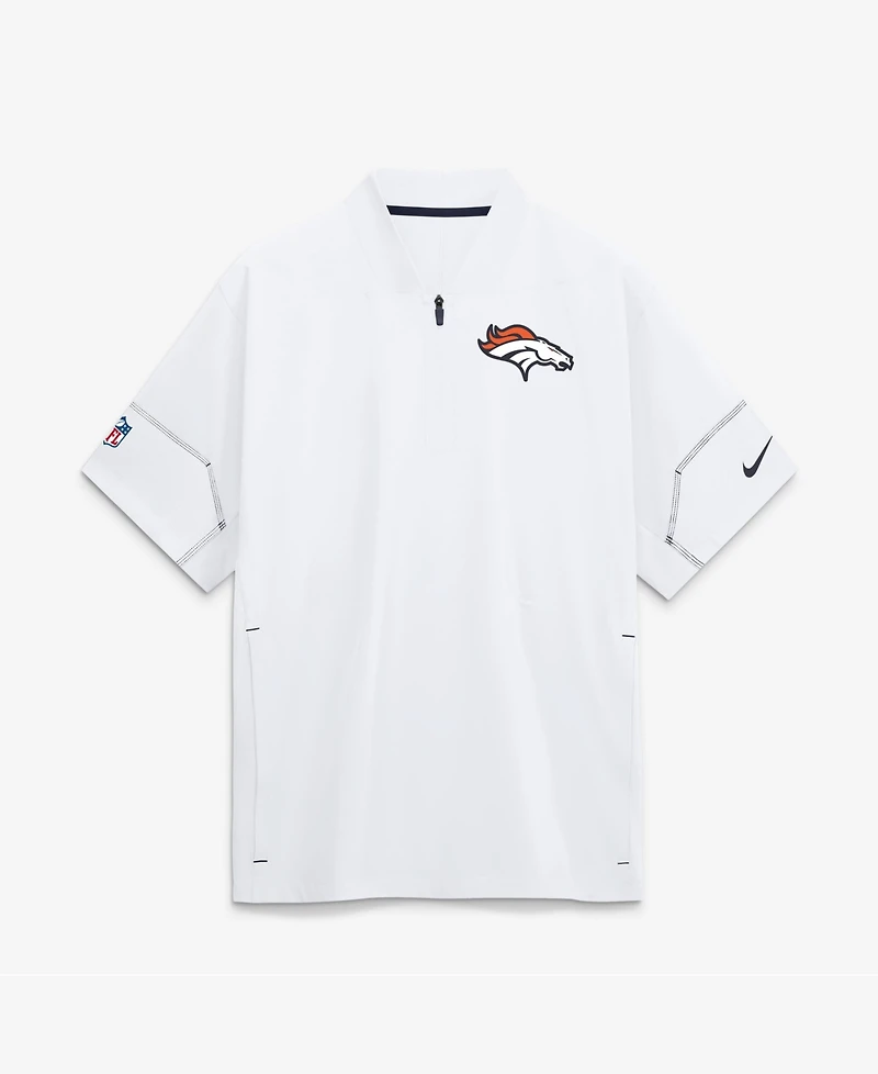 Nike Men's Denver Broncos Sideline Quarter-Zip T-Shirt