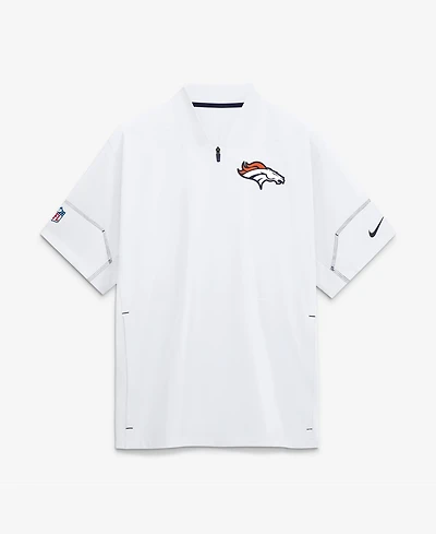 Nike Men's Denver Broncos Sideline Quarter-Zip T-Shirt