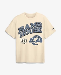 Nike Men's Los Angeles Rams Vintage Relaxed-Fit Blown Away Max90 T-Shirt