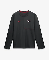 Nike Men's Georgia Bulldogs 2026 Sideline Coach Long Sleeve T-Shirt