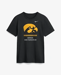 Nike Men's Iowa Hawkeyes Sideline Crewneck T-Shirt