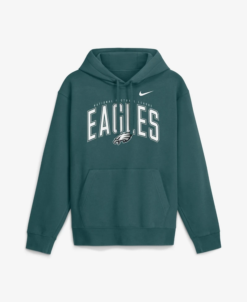 Nike Men's Philadelphia Eagles Expect Victory Club Hooded Fleece Pullover Hoodie