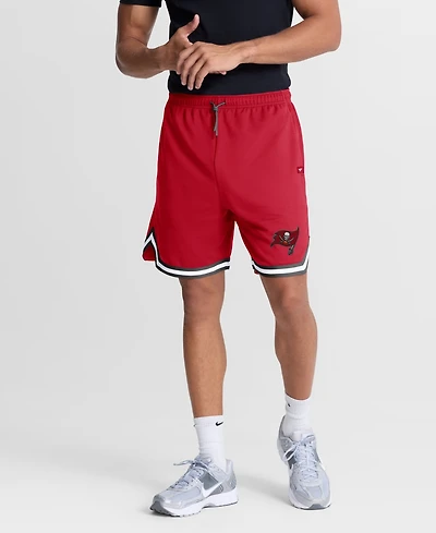 Fanatics Men's Tampa Bay Buccaneers Fearless Drive Mesh Drawstring Shorts, 7" Inseam