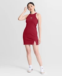Fanatics Women's Push Beyond Tri-Blend Ribbed Slim-Fit Sleeveless Dress