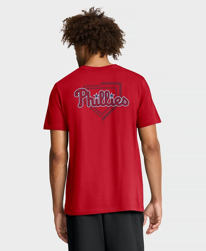 Nike Men's Philadelphia Phillies Primetime Inning Crewneck Short-Sleeve T-Shirt