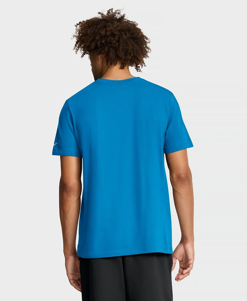 Nike Men's Carolina Panthers Essential Crewneck T-Shirt