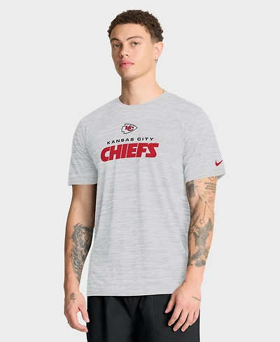 Nike Men's Kansas City Chiefs Velocity Crewneck T-Shirt