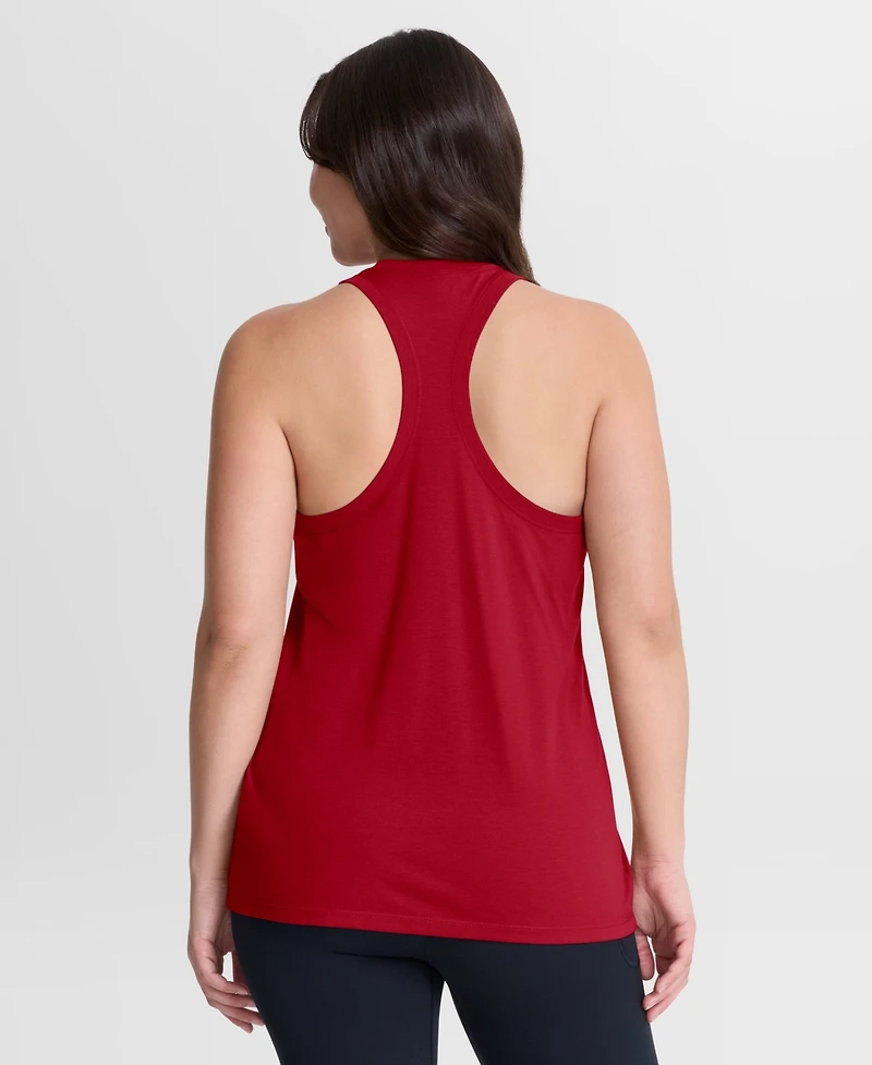 Nike Women's San Francisco 49ers Primetime Scoop Neck Tri-Blend Tank Top