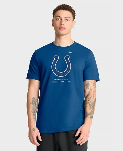 Nike Men's Essential Indianapolis Colts Crewneck Graphic T-Shirt