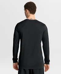 Nike Men's Detroit Lions Legend Icon Dri-fit Long-Sleeve T-Shirt