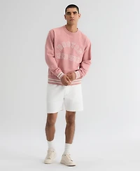 Fanatics Men's Boston Red Sox Iconic Terry Relaxed-Fit Long-Sleeve Sweatshirt