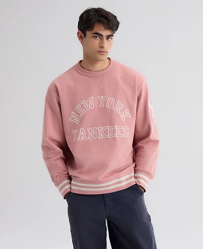 Fanatics Men's New York Yankees Iconic Collection Relaxed-Fit Pullover Crewneck Sweatshirt