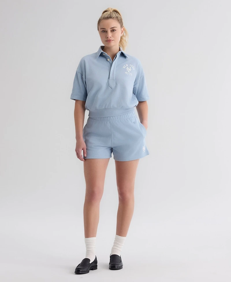 Fanatics Women's Iconic High-Rise Terry Pull-On Shorts, 3" Inseam