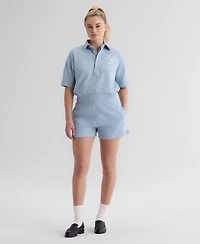 Fanatics Women's Iconic High-Rise Terry Pull-On Shorts, 3" Inseam