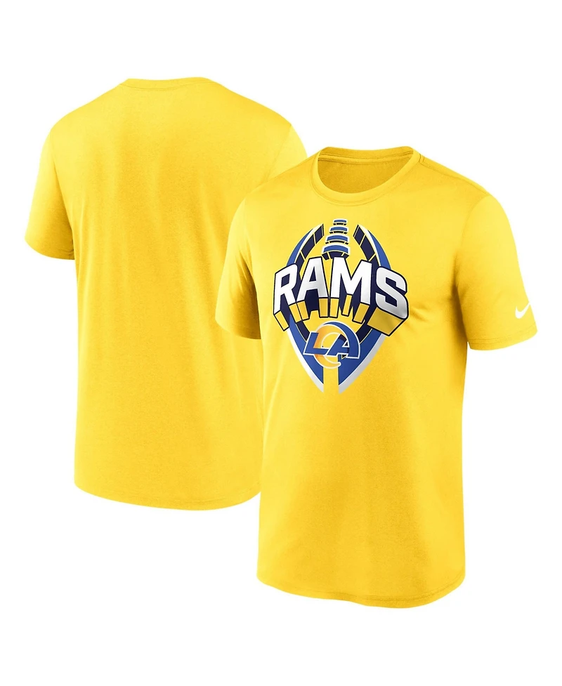 Nike Men's Los Angeles Rams Legend Icon Performance Crewneck T-Shirt