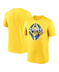 Nike Men's Los Angeles Rams Legend Icon Performance Crewneck T-Shirt