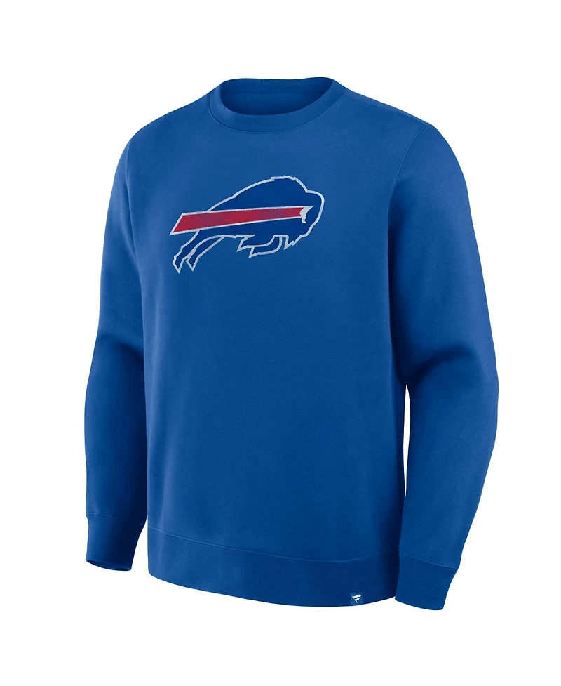 Fanatics Men's Legacy Crewneck Long-Sleeve Cotton-Blend Sweatshirt