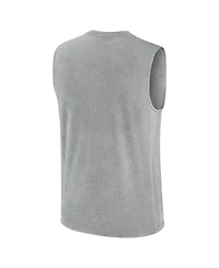 Nike Men's Auburn Tigers Primetime Arch Legend Sleeveless Screen-Print Graphics Muscle Tank Top