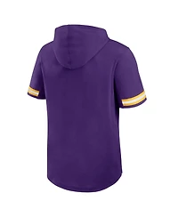 Fanatics Men's Minnesota Vikings Optimal Play Short-Sleeve Classic-Fit Hoodie
