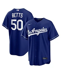 Nike Men's Los Angeles Dodgers Mookie Betts Alternate Replica V-Neck Jersey