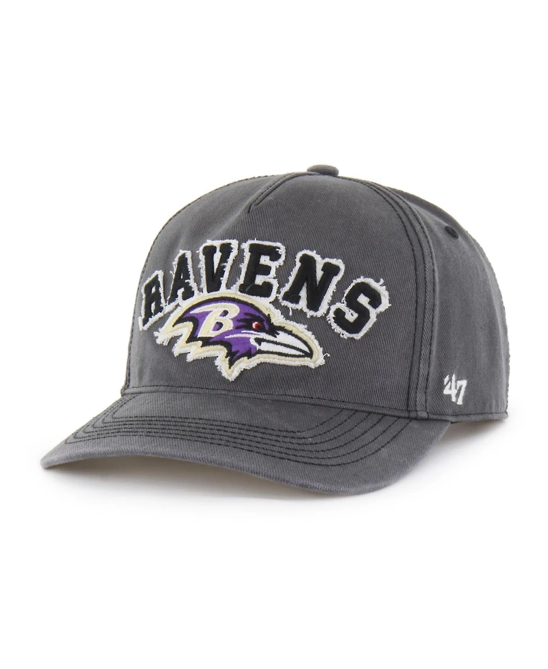 '47 Brand Baltimore Ravens Calderwood Well Worn Hitch Five-Panel Baseball Cap