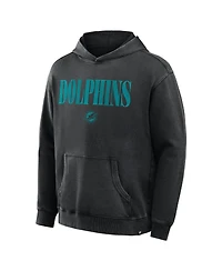 Fanatics Men's Miami Dolphins Intense Rivalry Relaxed-Fit Hooded French Terry Hoodie