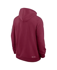 Nike Men's Florida State Seminoles Sideline Standard Issue Relaxed-Fit Fleece Hoodie